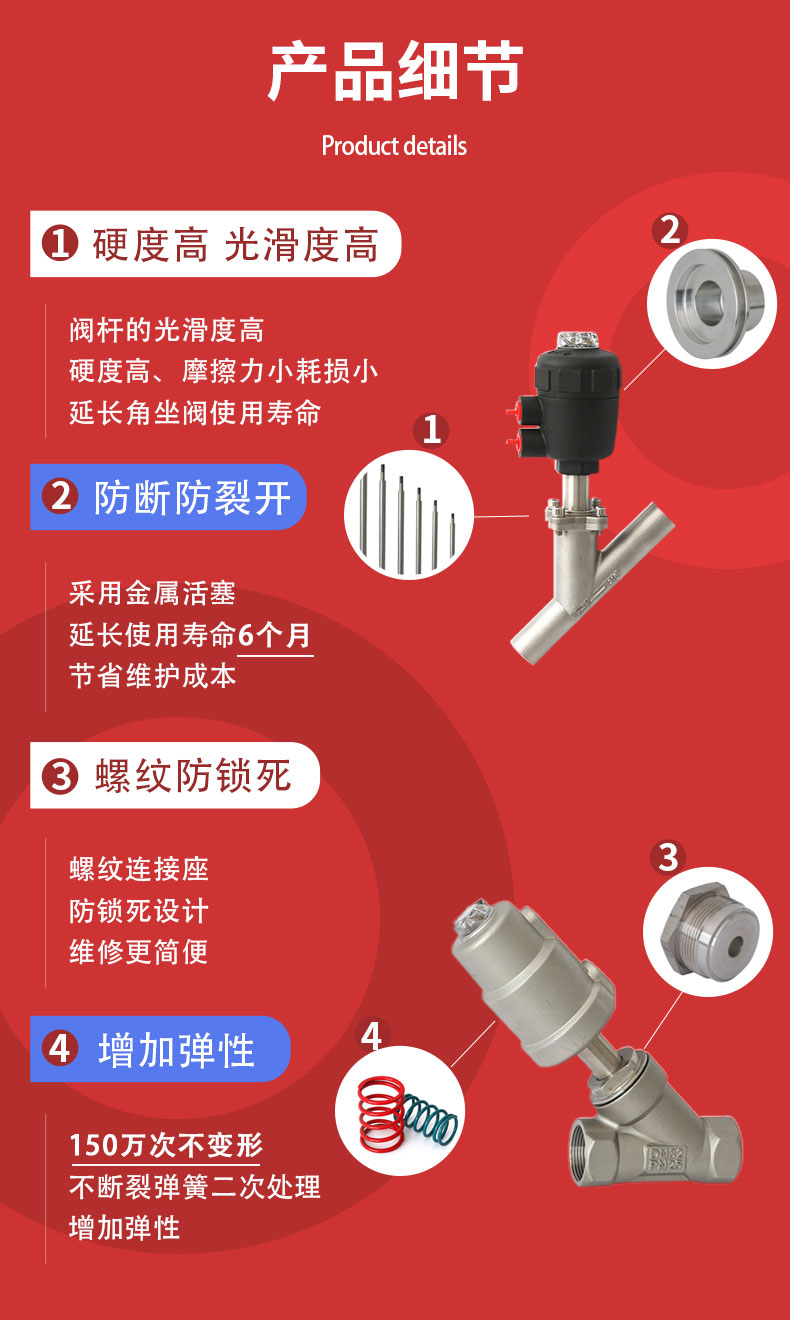 寶德氣動截止閥